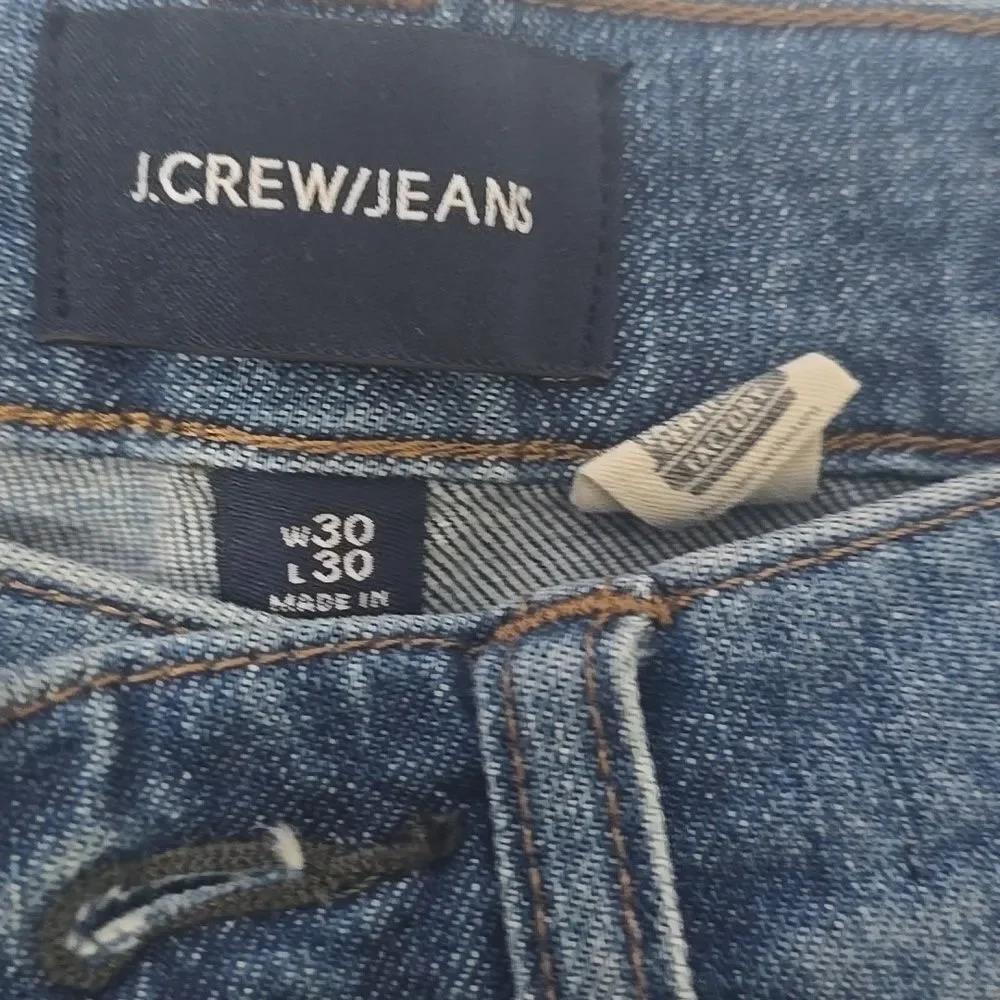 J.Crew 770 Denim Straight 30/30